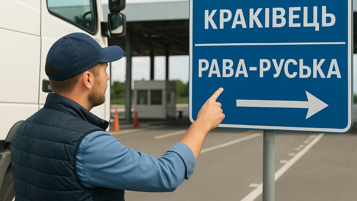 Ягодин, Краковец или Рава-Русская: как выбирают пункт пропуска для грузовой фуры