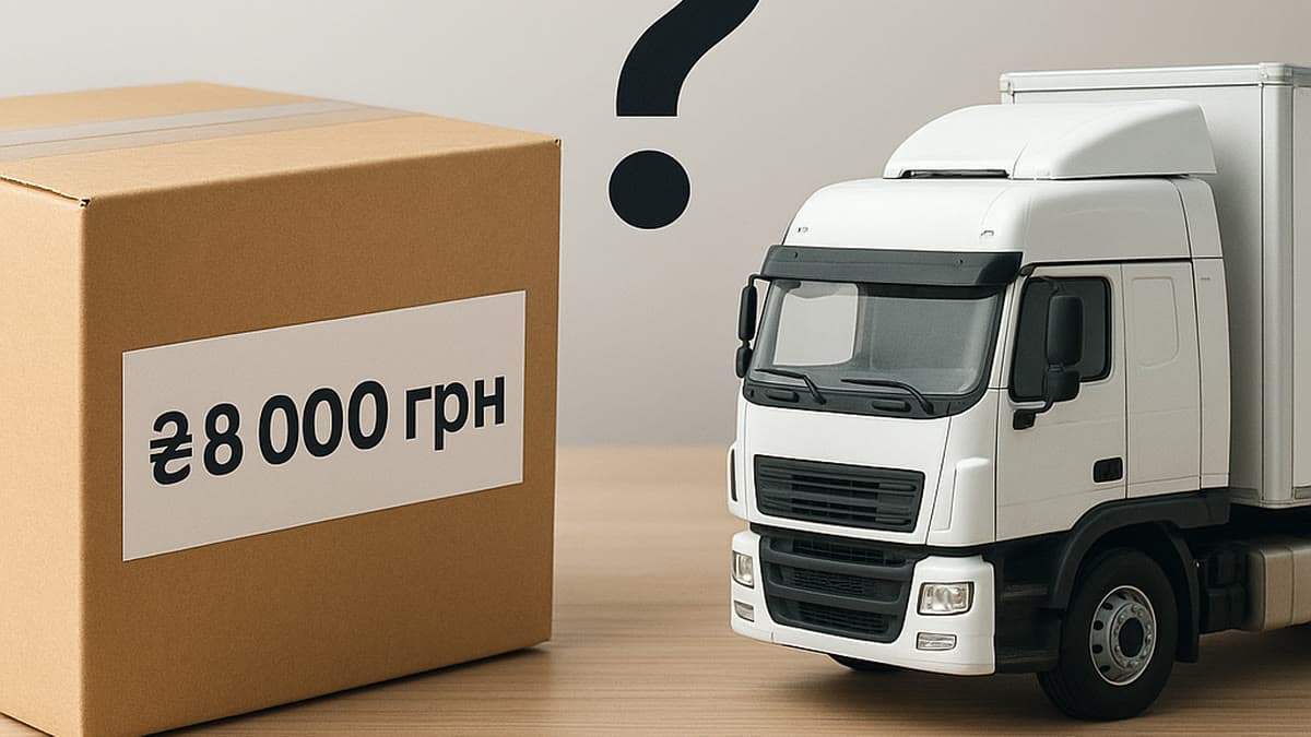 Part load at UAH 8,000 or a dedicated truck at UAH 25,000: where you can really save