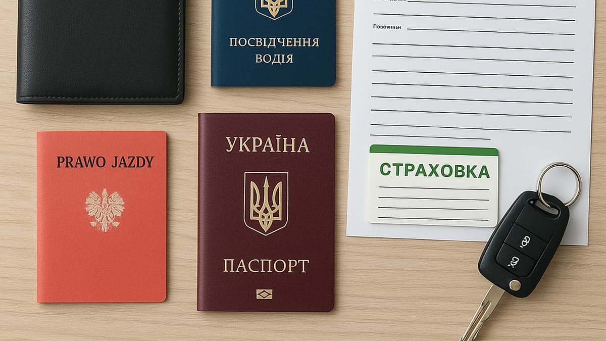 Was ein LKW-Fahrer auf der Route Ukraine–Polen 2026 braucht: alle Dokumente in einer Liste